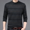 thumbnail image 3 of Annhoo Sports Tops for Men Casual Workout Long Sleeve Button Crew Neck Pullover Solid Color Slim Outdoor Comfy Blouses, 3 of 3