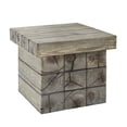 thumbnail image 5 of Modway Manteo Rustic Coastal Outdoor Patio Sunbrella® 3 Piece Set in Light Gray Beige, 5 of 8
