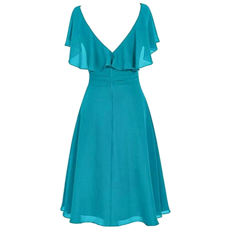 turquoise maternity bridesmaid dress Sale Ready-to-Ship Maternity Bridesmaid Dress main image 1