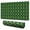 Green Skull Pattern, variant on Long Mouse Pads for Desk,Orange Flower Skull Pattern Desk Mats on Top Of Desks, Desk Mouse Pad Extra Large with 3mm Non-Slip Base and Stitched Edge for Gaming,Office,Work,Home 47.3"x23.6"