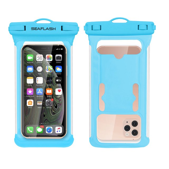 Funda impermeable para teléfono Funda impermeable para teléfono Funda impermeable, azul
