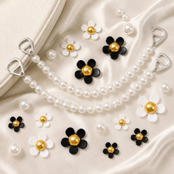 30Pcs Charms for Bag Accessories, Cute DIY Beach Tote Bag Decoration, Compatible with Beach Bags