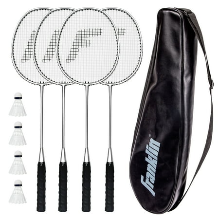 Franklin Sports Badminton Rackets and Shuttlecock Set
