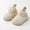 White, variant on Toddler First Walker Shoes with Grip Sneakers Lovely for Boys Girls Walking Baby Sneakers 18-24M Fall Baby Home Floor