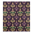 thumbnail image 6 of Yayeee Magnetic Dishwasher Cover for The Front Decoration Home Kitchen Machine Sticker Protector, Gold and Purple Floral Pattern, 6 of 6