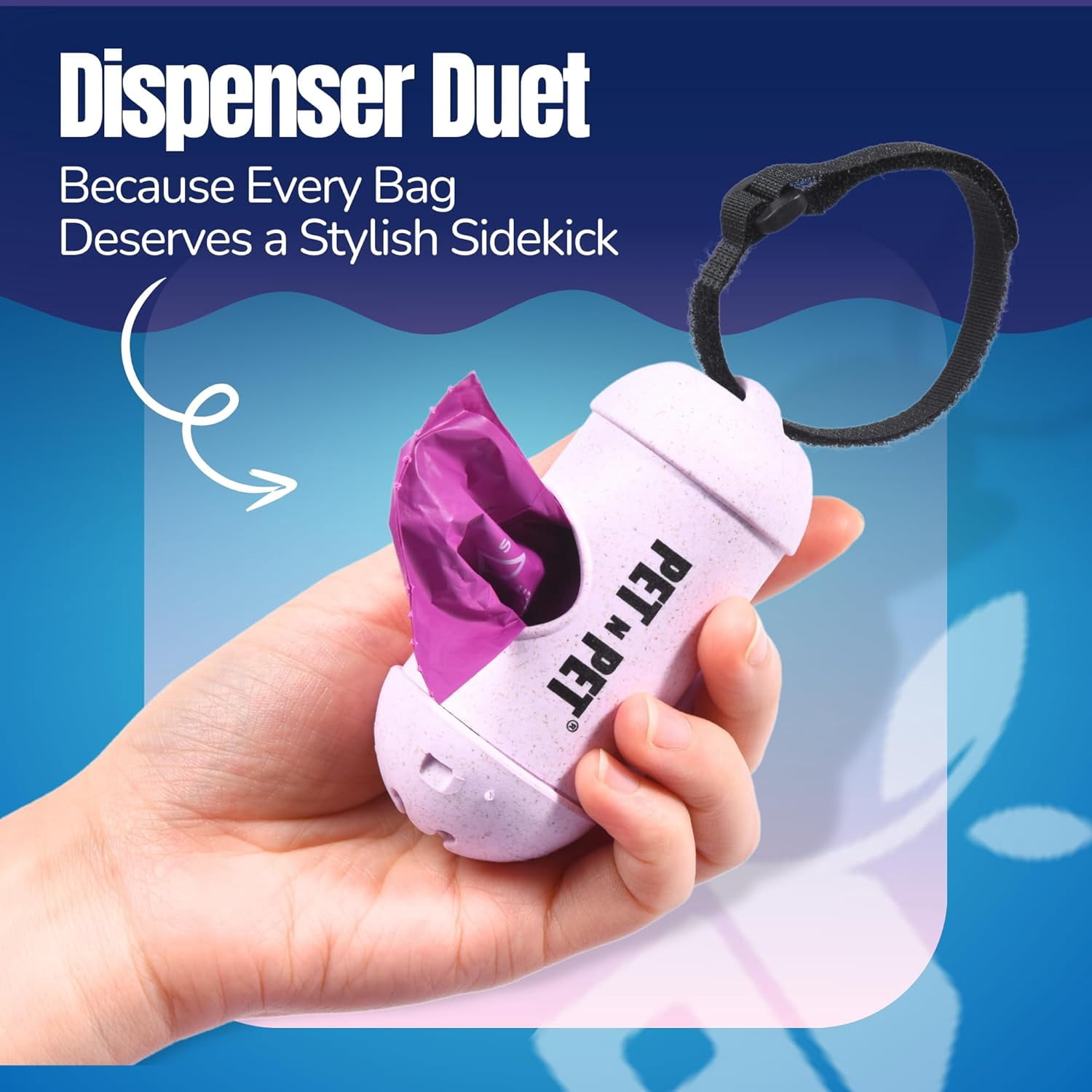 Poop Bags for Dogs, 288 Count Lavender Scented Dog Waste Bags with Leash Dispenser, USDA Certified 38% Plant Based & 62% PE Dogs Waste Bag