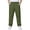 Army Green, variant on LEKWK Uniform Pants for Boys Pull-On Chino Pants Elastic Waist Casual Trousers with Pockets Preppy Lightweight Lounge School Formal Playwear 5-15Y