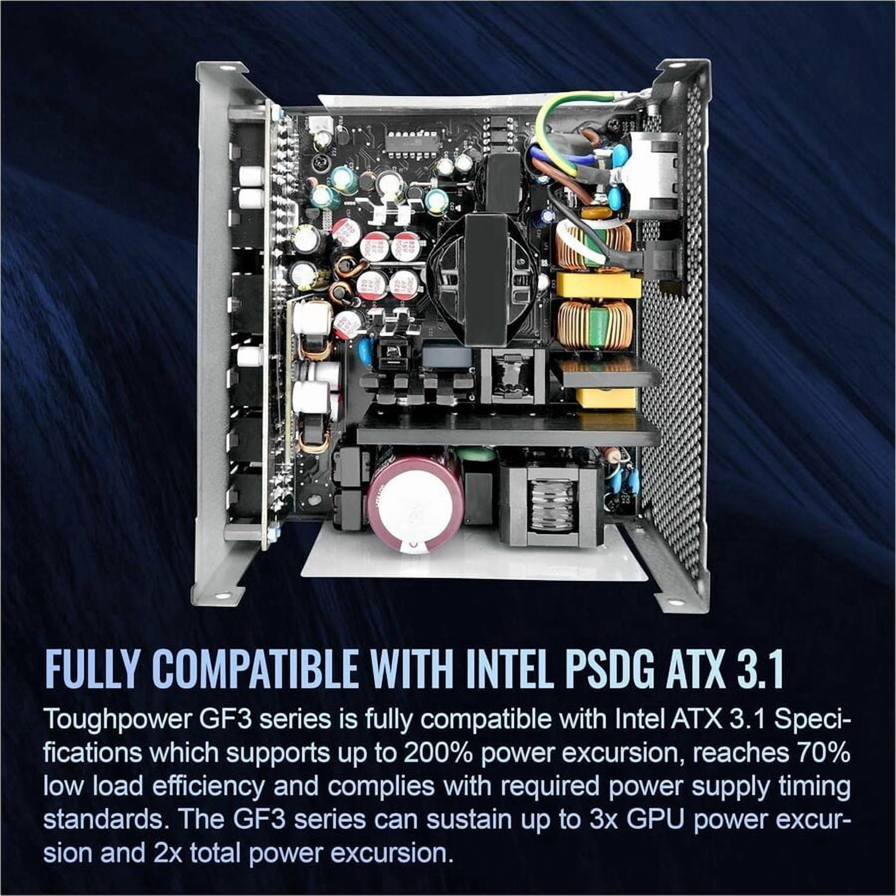 Thermaltake Toughpower GF3 Full Modular Gen5 Power Supply - 850w