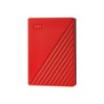 thumbnail image 1 of WD My Passport WDBPKJ0040BRD - Disque Dur - Chiffré - 4 To - Externe (portable) - USB 3.2 Gen 1 - AES 256 Bits - Rouge, 1 of 5