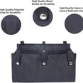 thumbnail image 5 of Lot de 2 Grands Paniers pour Déambulateur à Roulettes, Sac pour Déambulateur sous le Siège, Panier pour Déambulateur à Quatre Roues, Insert de Transport de Panier Réutilisable pour Femmes Hommes Aînés, 5 of 5