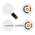 thumbnail image 3 of Unidad flash USB JBOS 32 GB x 25 en forma de tarjeta de crédito con logotipo, 3 of 8
