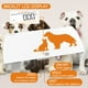 thumbnail image 5 of Báscula digital para mascotas, gatos, perros, ganado, animales, 140 kg x 0,25 kg, veterinaria, plataforma grande de 83,8 x 40,6 cm, 5 of 5