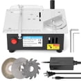 thumbnail image 1 of Amdohai Mini Multifunctional Table Saw Electric Desktop Saws Small Household DIY Cutting Tool Woodworking Lathe Machine, 1 of 8