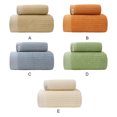 thumbnail image 4 of serony 2 Pieces/Set Cotton Bath Towel Soft Replacement Rectangular Home Bathing Shower Face Towel Washcloth Accessories Grey, 4 of 9