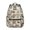 Skull and Bird, variant on Skull and Flower Gothic Pattern Backpack for School, Cute School Bag with Adjustable Shoulder Straps and Padded Back, 15.3"x11"x7.1"
