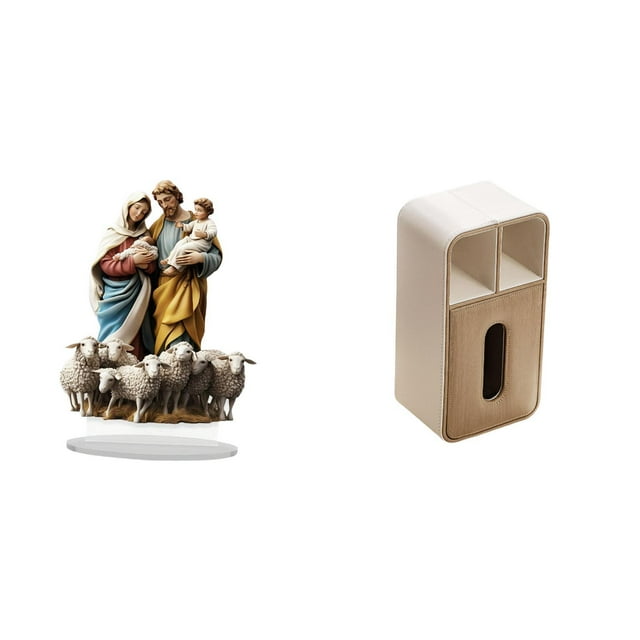 Dispensador De Pañuelos De Acrílico Para Escritorio, Decoración única Para Mesa, Servilletero Multiusos, Regalo Para El Hogar, La Oficina Y Las Vacaciones.