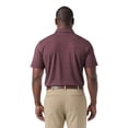 thumbnail image 6 of Ben Hogan Performance Men's & Big Men's Herringbone Print Short Sleeve Golf Polo Shirt, up to 5XL, 6 of 8