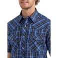 thumbnail image 4 of Wrangler® Men's and Big Men's Regular Fit Short Sleeve Western Shirt, Sizes S-5XL, 4 of 4