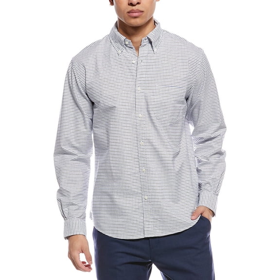 Brooks Brothers mens  Oxford Shirt, m, Green