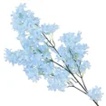thumbnail image 5 of Flor artificial de 100 cm, flor lila, cruz de cerezo, flor de seda, flores falsas para boda, decoración del hogar, 5 of 5