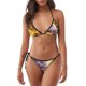 thumbnail image 1 of Fotbe Daisy Sunflower Lazy Cat Traje de Baño para Mujer de Dos Piezas – Bikini Sexy de Tirantes Tipo Halter con Diseño Triangular, 1 of 6
