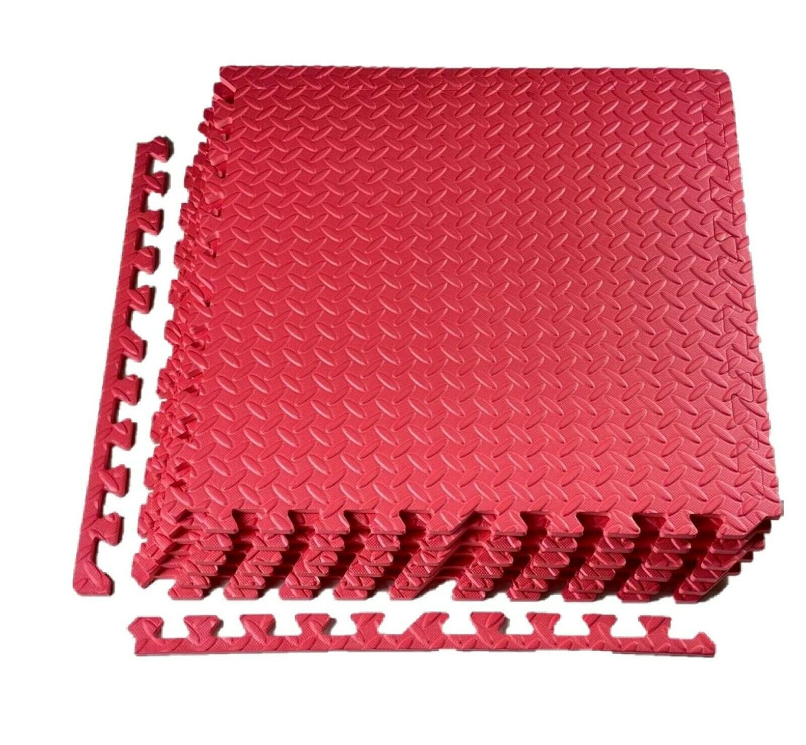 Puzzle Exercise Mat with EVA Foam Interlocking Tiles for Exercise, Gymnastics and Home Gym