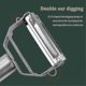 thumbnail image 4 of Versatile Stainless Steel Peeler and Slicer Tool for Vegetables and Fruits - Double Planing Grater for Efficient Food Preparation, 4 of 5