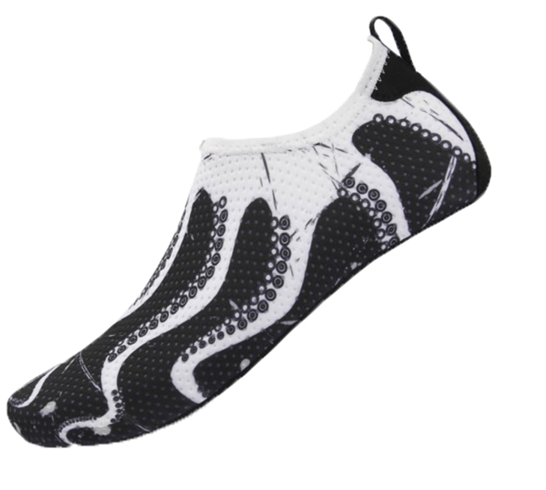 LRUN Women Men Aqua Socks Water Shoes Lightweight Yoga Socks for Swim
