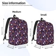 thumbnail image 2 of Easygdp Halloween Sweet Candy Mochila de Lona Resistente para Laptop, Compatible con Laptops de 15 a 17 pulgadas, Ideal para Escuela, Trabajo y Viajes-Small, 2 of 5