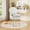 White, variant on Greenstell Vanity Storage Ottoman, 13.4”L x 15”W x 30”H Upholstered Vanity Faux Fur Chair with Lumbar Support, Small Foot Stools Coffee Table Padded Seat for Makeup Room (White)