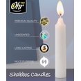 thumbnail image 2 of Velas OHR CANDLES Shabbos 3H de duración Paquete de 12, 2 of 5