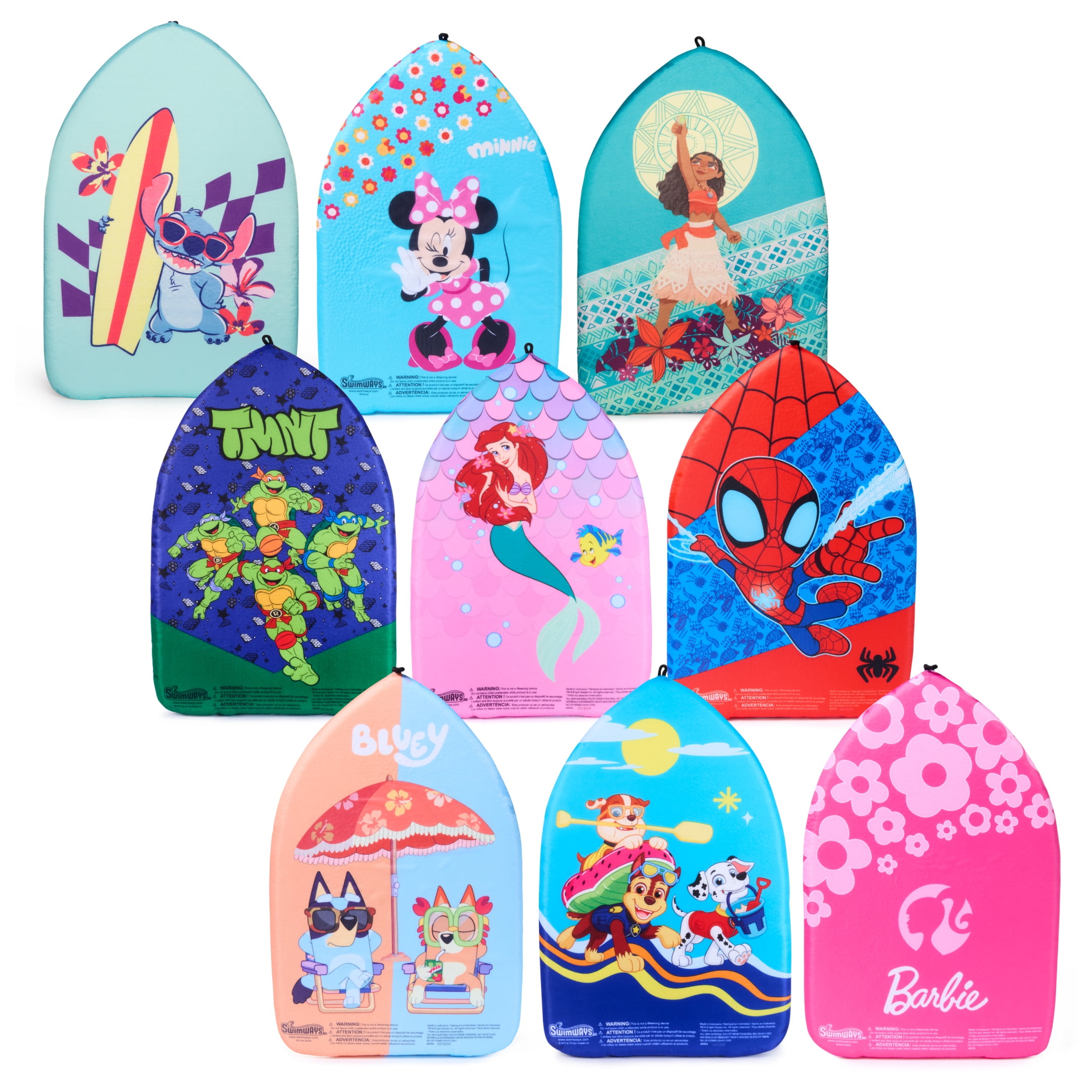 SwimWays Disney The Little Mermaid Princess Ariel Kickboard, for Kids Ages 5 & up