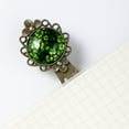 thumbnail image 5 of St. Patrick's Day Vintage Copper-Colored Lace Bookmarks: Stainless Steel Book Accessories for Readers and Book Lovers - Set of 2, 5 of 5