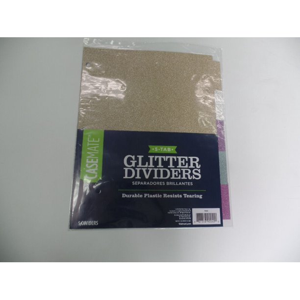 D3 Casemate 1Inch Glitter Binder, 60 bag/pdq