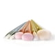 thumbnail image 2 of 7st sminkborstar - Rosé silver guld - Makeup brushes, 2 of 5