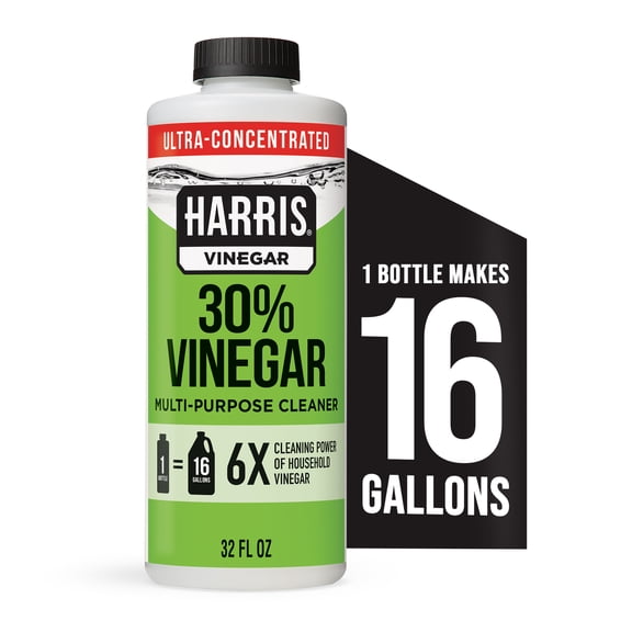 Harris 30% Vinegar Concentrate Multi-Purpose Cleaner Unscented 32 fl oz