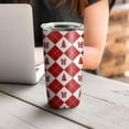 thumbnail image 4 of Christmas 20oz Stainless Steel Mobile Tumbler – Vacuum Insulated Coffee Mug with Lid, Spill-Proof Travel Cup for Hot & Cold Drinks, 4 of 7