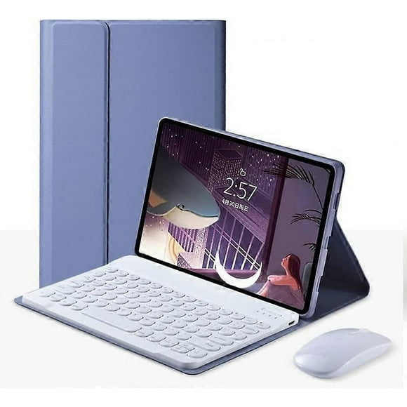 Keyboard Case for Xiaomi Mipad 5 Pad 5 Pro(Purple Mouse)