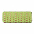 thumbnail image 1 of Watercolor Computer Mouse Pad, Hippie Style Colorful Painting Repetition Circular Forms Art, Rectangle Non-Slip Rubber Mousepad Large, 31" x 12", Apple Green and Burnt Sienna, by Ambesonne, 1 of 2