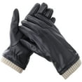 Gallery Seven Men’s Insulated Leather Winter Gloves