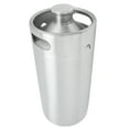 thumbnail image 4 of Mini barril de cerveza de acero inoxidable de 3,6 l con tapa para el hogar, hotel y enólogo., 4 of 14