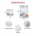 thumbnail image 7 of Orange Blue Starfish Coastal Kitchen Dish Towels for Drying Dishes Set of 3, Summer Beach Eucalyptus Waffle Weave Microfiber Hand Tea Bathroom Towels Quick Dry & Absorbent Towel 12x12, 7 of 7