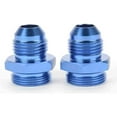 thumbnail image 5 of JEGS 100501 Carburetor Fuel Inlet AN Fittings Blue -8 AN to 7/8 in.-20 Includes, 5 of 5