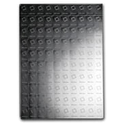 Valcambi 100 x 1 Gram Silver Bar CombiBar (100 Grams) - In Assay Card