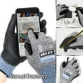 thumbnail image 4 of DEXFIT CRU553 Thin Grey Level 5 Cut Protection Work Gloves (Firm Grip, Durable, Large) - 1 Pair, 4 of 6