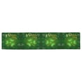 thumbnail image 3 of BSDHOME Shamrock St. Patrick's Day Long Table Runner 16x72 incheses, Green Clover Pattern Rectangle Table Runner Cotton Linen Cloth Placemat for Office Kitchen Dining Wedding Party Home Decor, 3 of 5