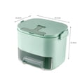 thumbnail image 2 of Outdor Tray With Lid And Ice Storage 52 Ice Cubes And Release Ice Drawer Style Portable Ice Maker With Container For Home Camping, 2 of 5