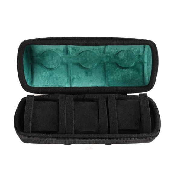 Smartwatch Carrying Case 3 Slot Storage Box Shockproof Portable Jewelry Organizers Solution for Collectors & Enthusiasts