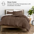 Bare Home Microfiber Soft Light Hypoallergenic Goose Down Alternative