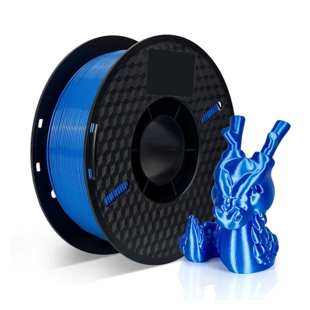 PETG 3D Printer Filament, 1.75mm 1KG Toughness 3D Printing Material Standard 1Roll/KG ,Easy to Use
